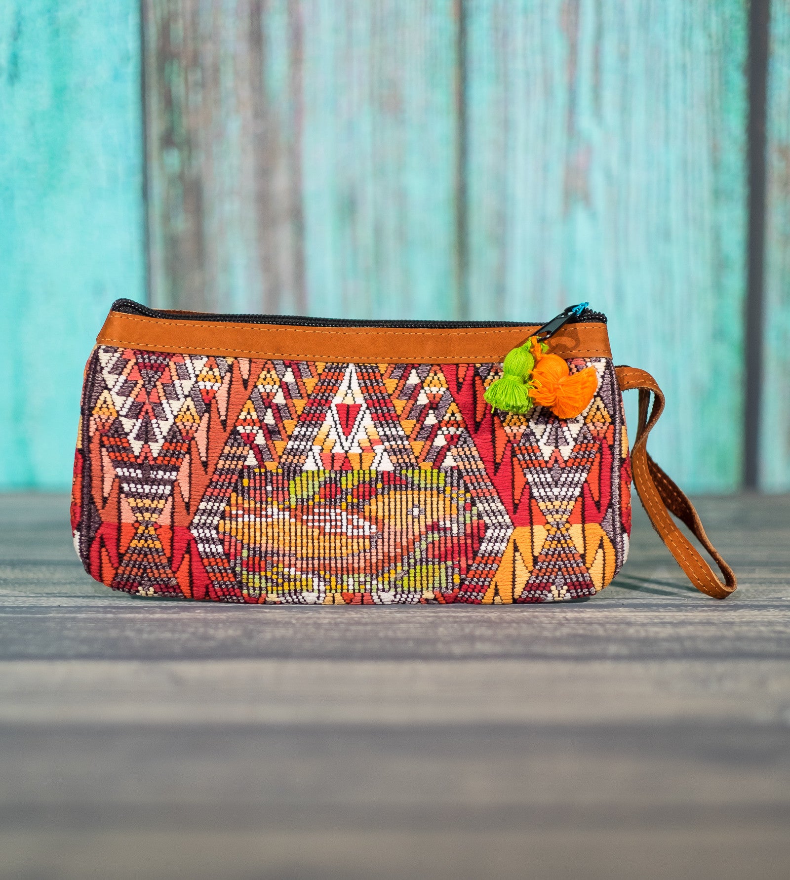 Cosita Hupil Wristlet Bag "Bird Song"