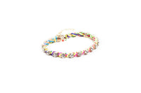 Rainbow Rhinestone Bracelet