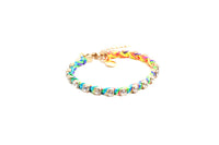 Rainbow Rhinestone Bracelet