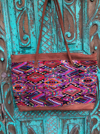 Geometriko Huipil Tote Bag Atitlan SOLD