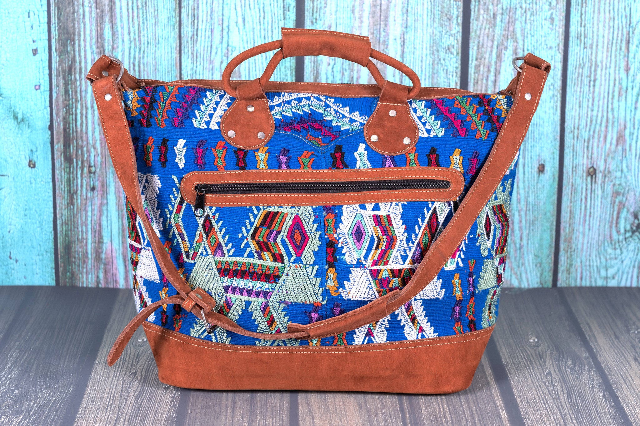 Huipil Overnighter Tote Bag Crossbody