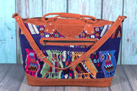 Huipil weekender bag XL